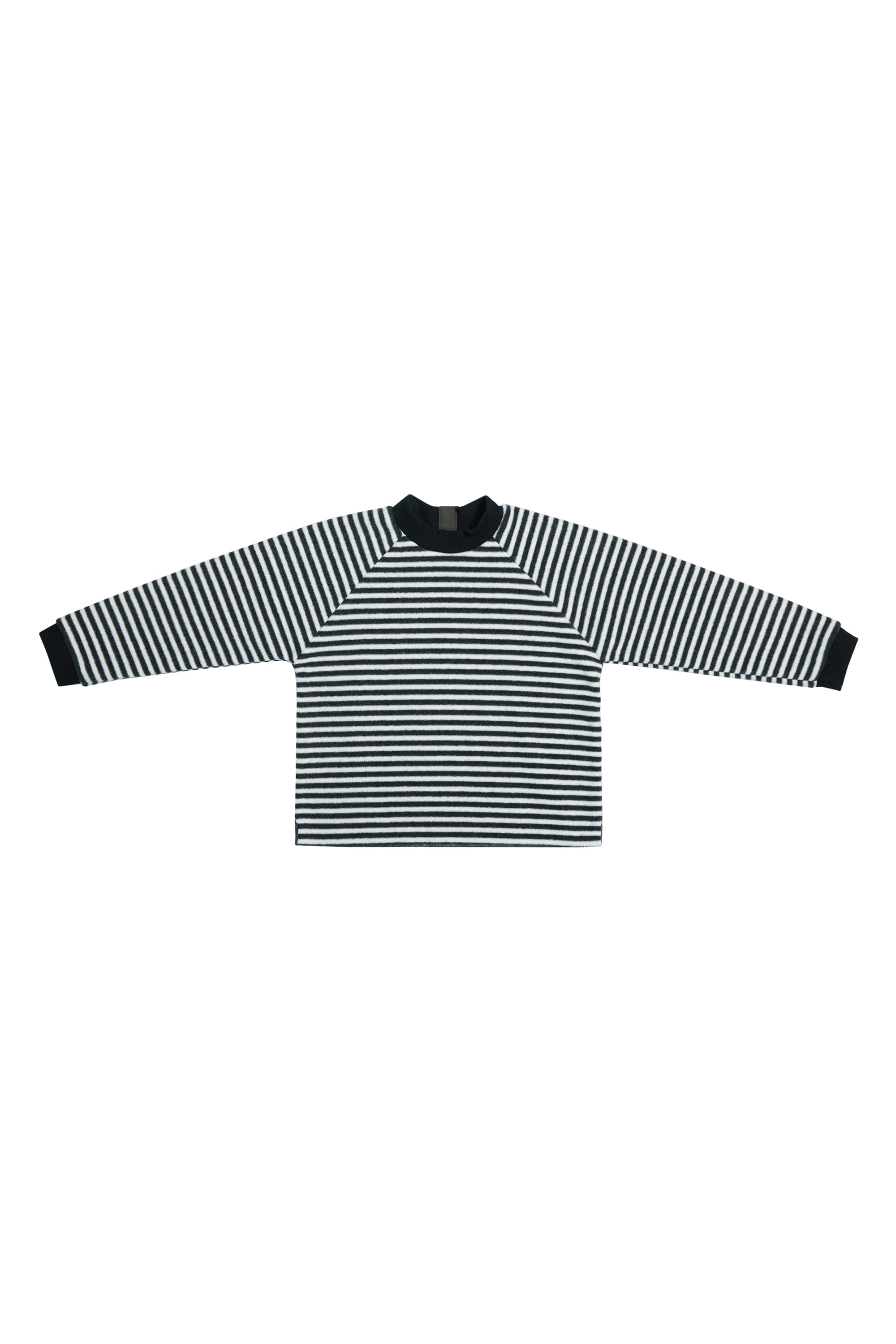 GROWING UP FLEECE BLOUSE CHILD - 107 GU BLUSER STRIPES B&W 673
