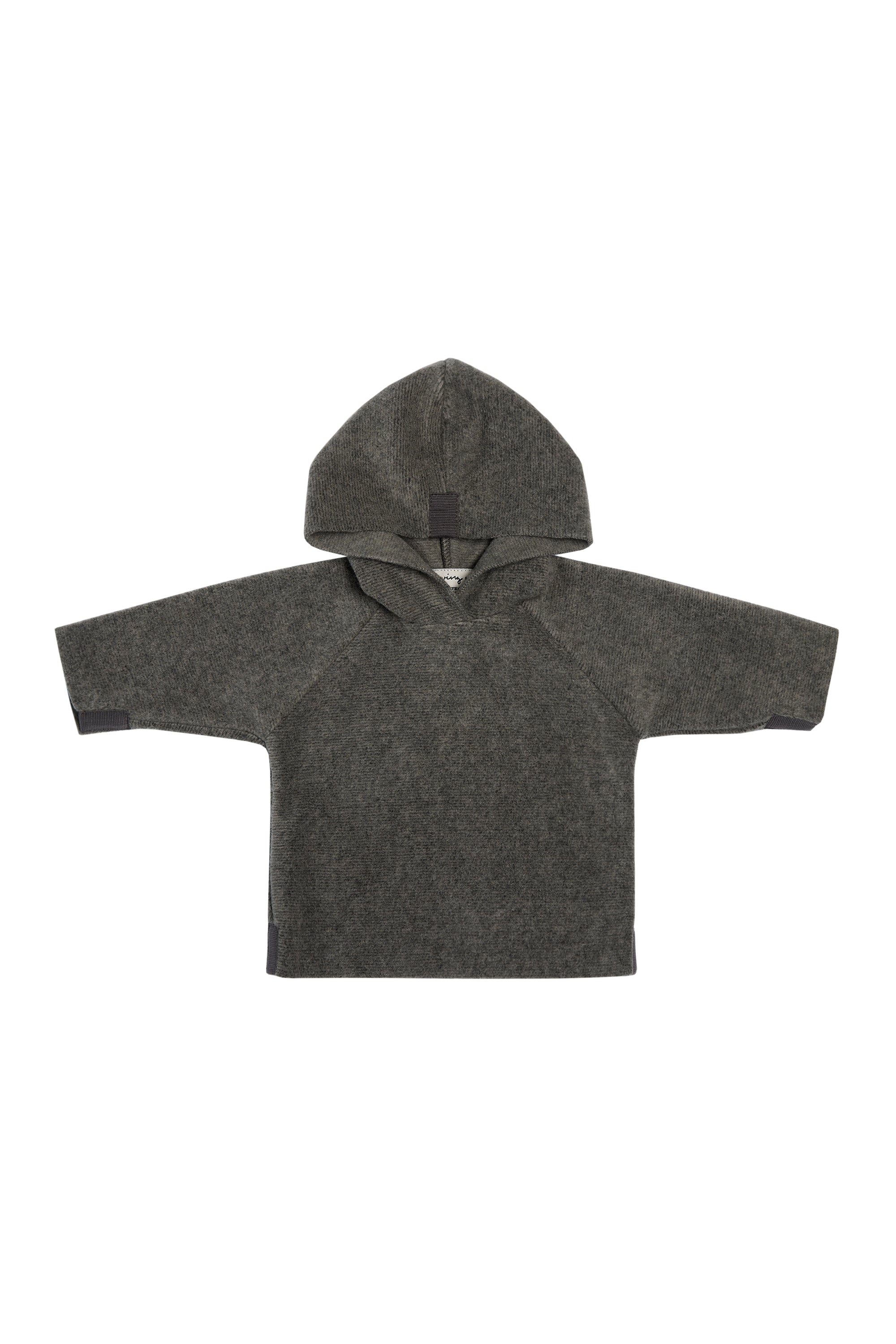 GROWING UP FLEECE BLOUSE HOOD BABY - 108 GU BLUSER BARK 320