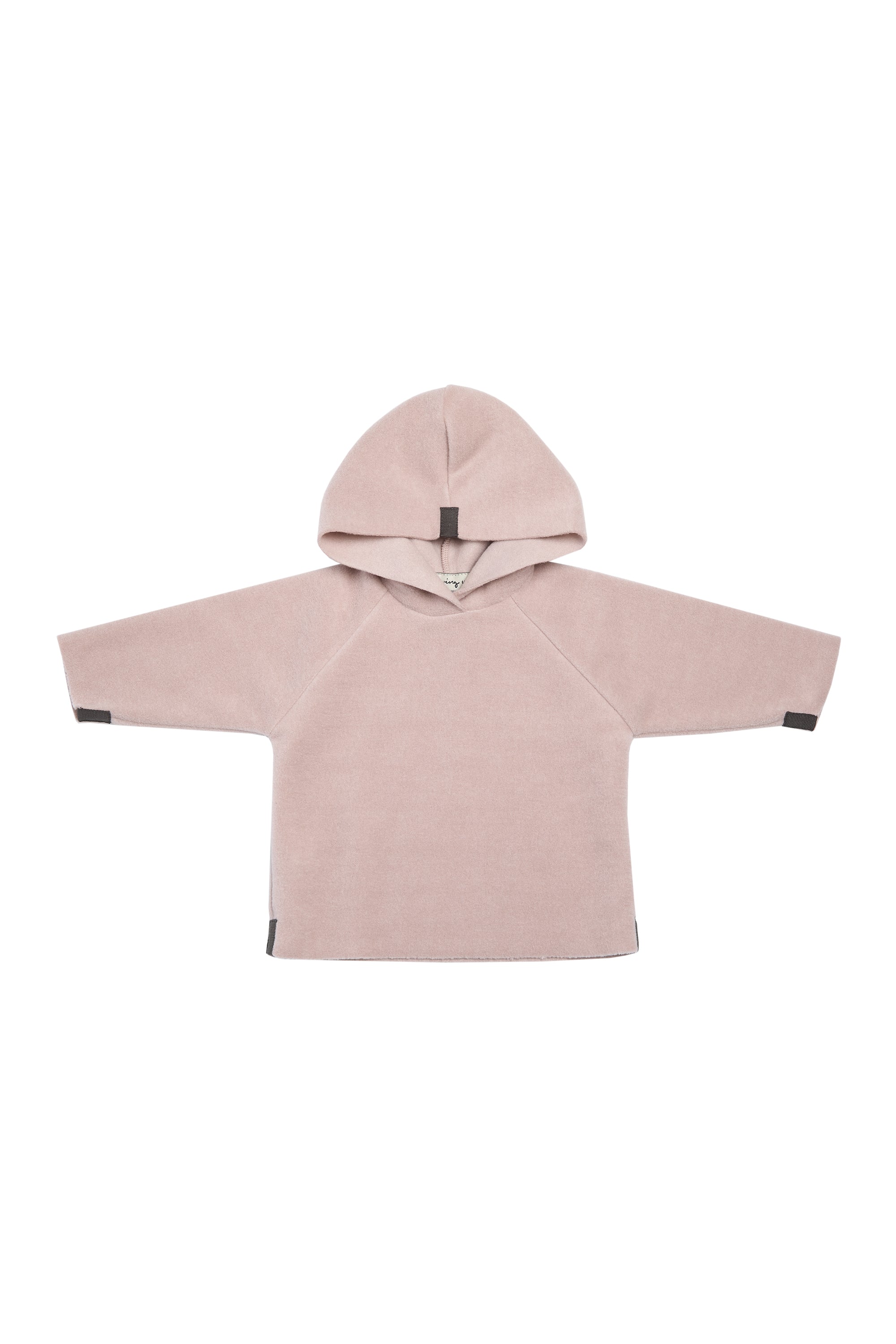 GROWING UP FLEECE BLOUSE HOOD BABY - 108 GU BLUSER NUDE 401