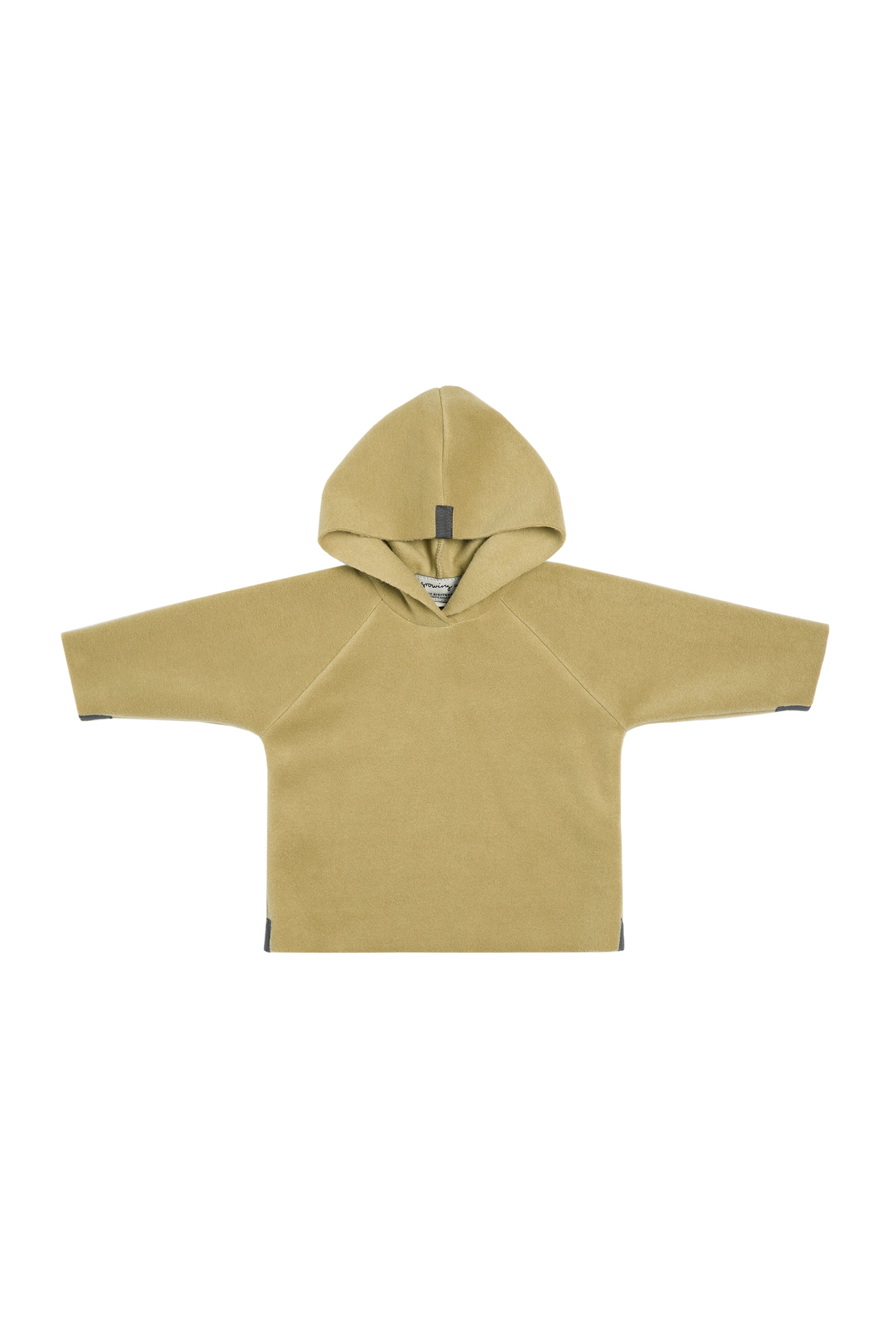 GROWING UP FLEECE BLOUSE HOOD BABY - 108 GU BLUSER OLIVE 655