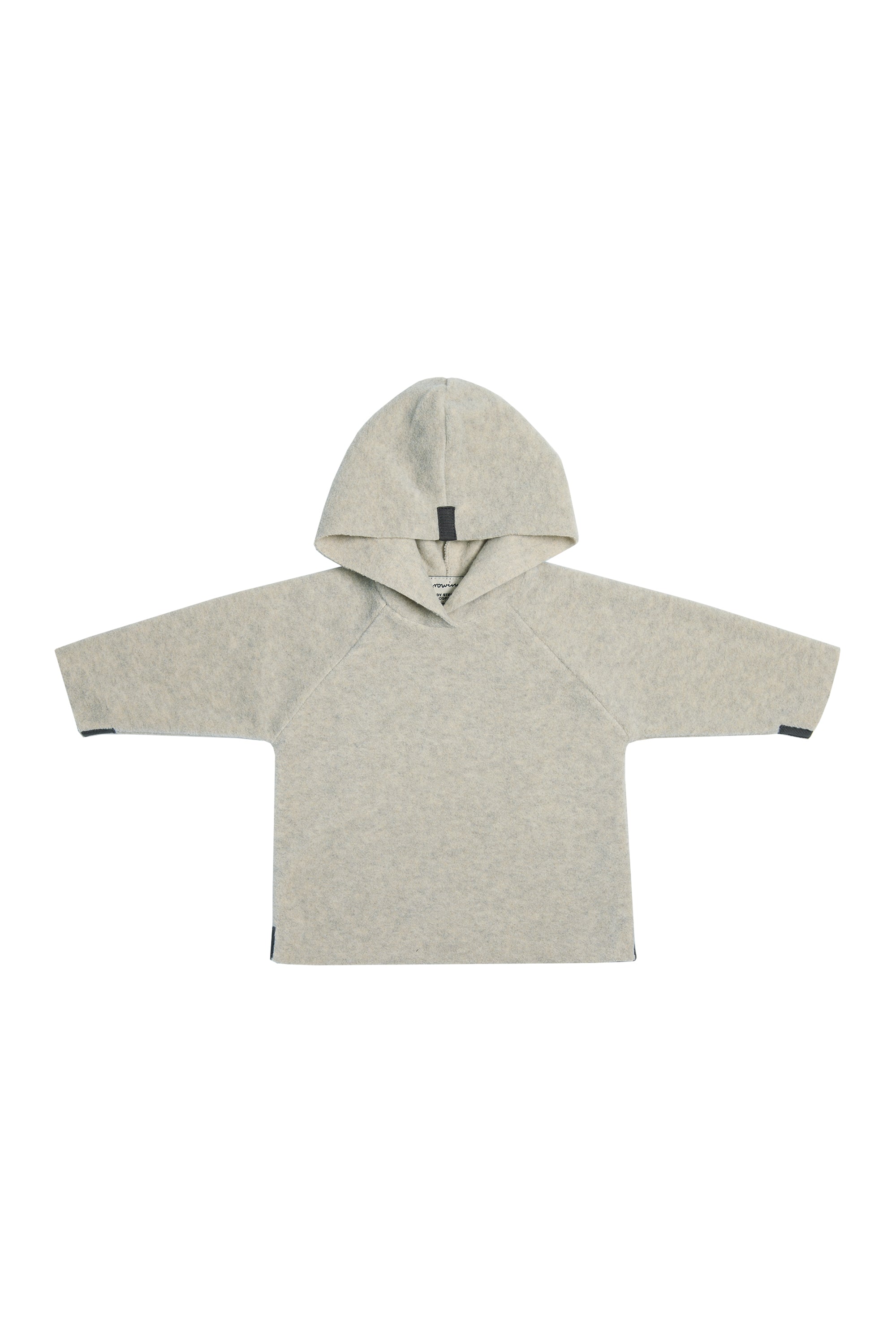 GROWING UP FLEECE BLOUSE HOOD BABY - 108 GU BLUSER SAND 805