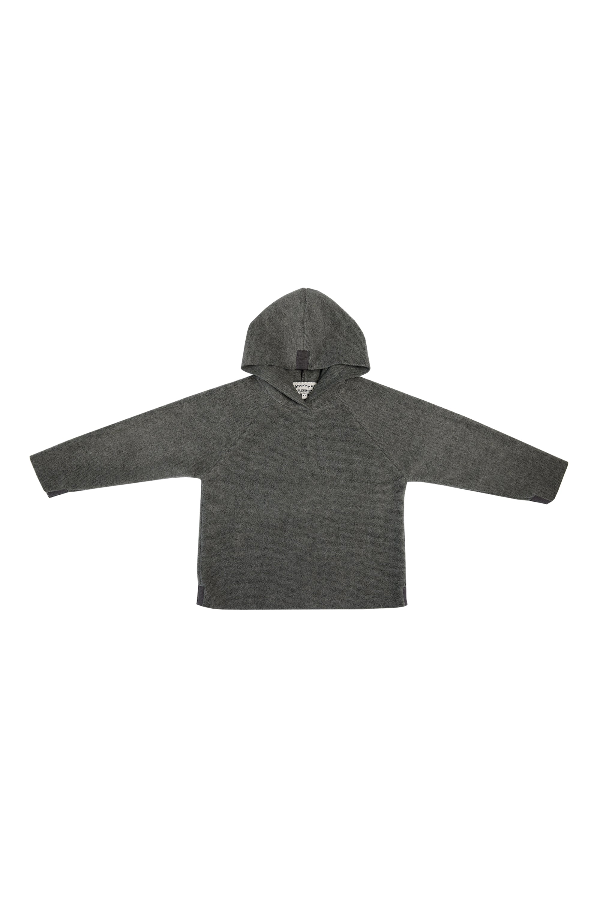 GROWING UP FLEECE BLOUSE HOOD CHILD - 108 GU BLUSER BARK 320
