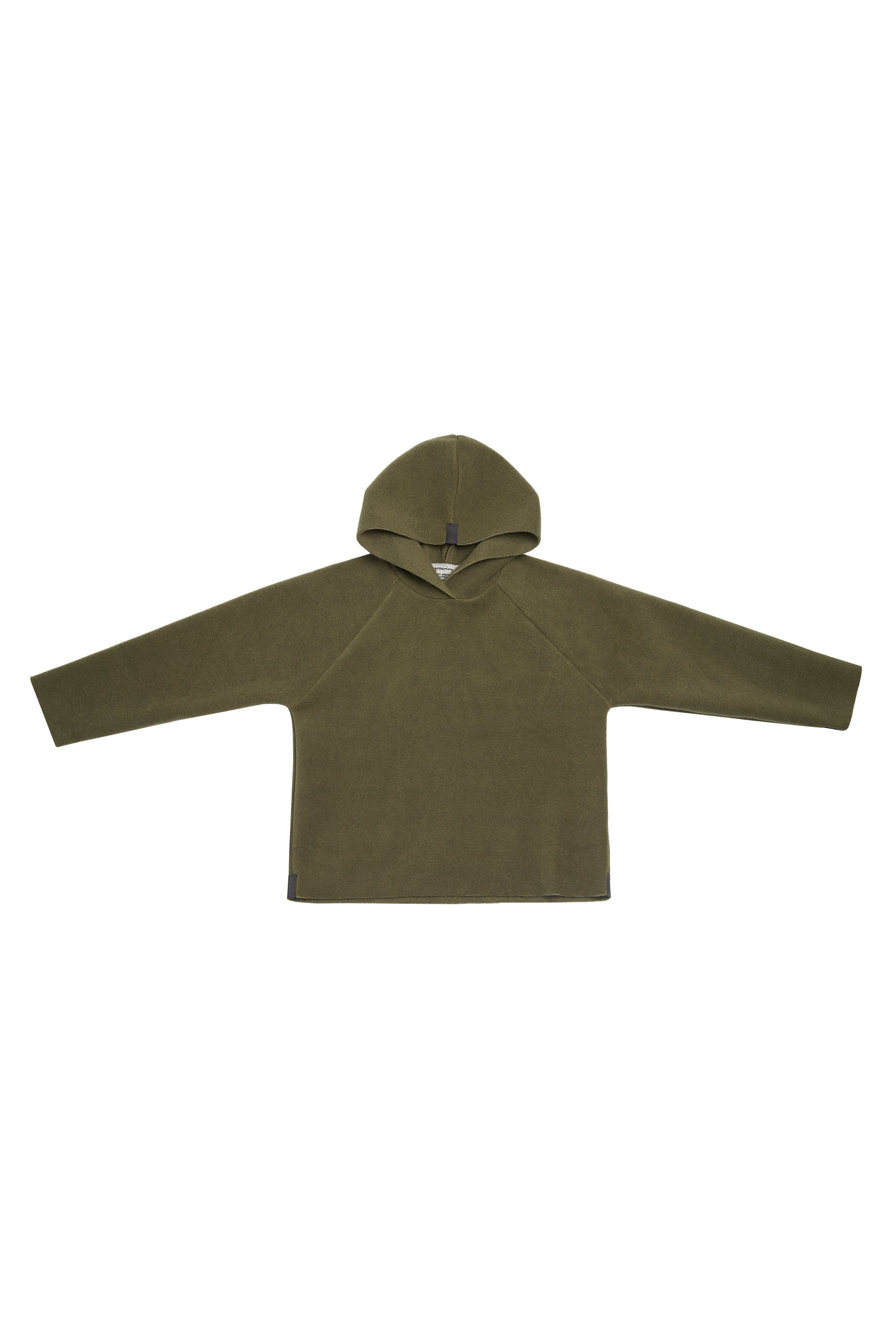 GROWING UP FLEECE BLOUSE HOOD CHILD - 108 GU BLUSER MOSS 611