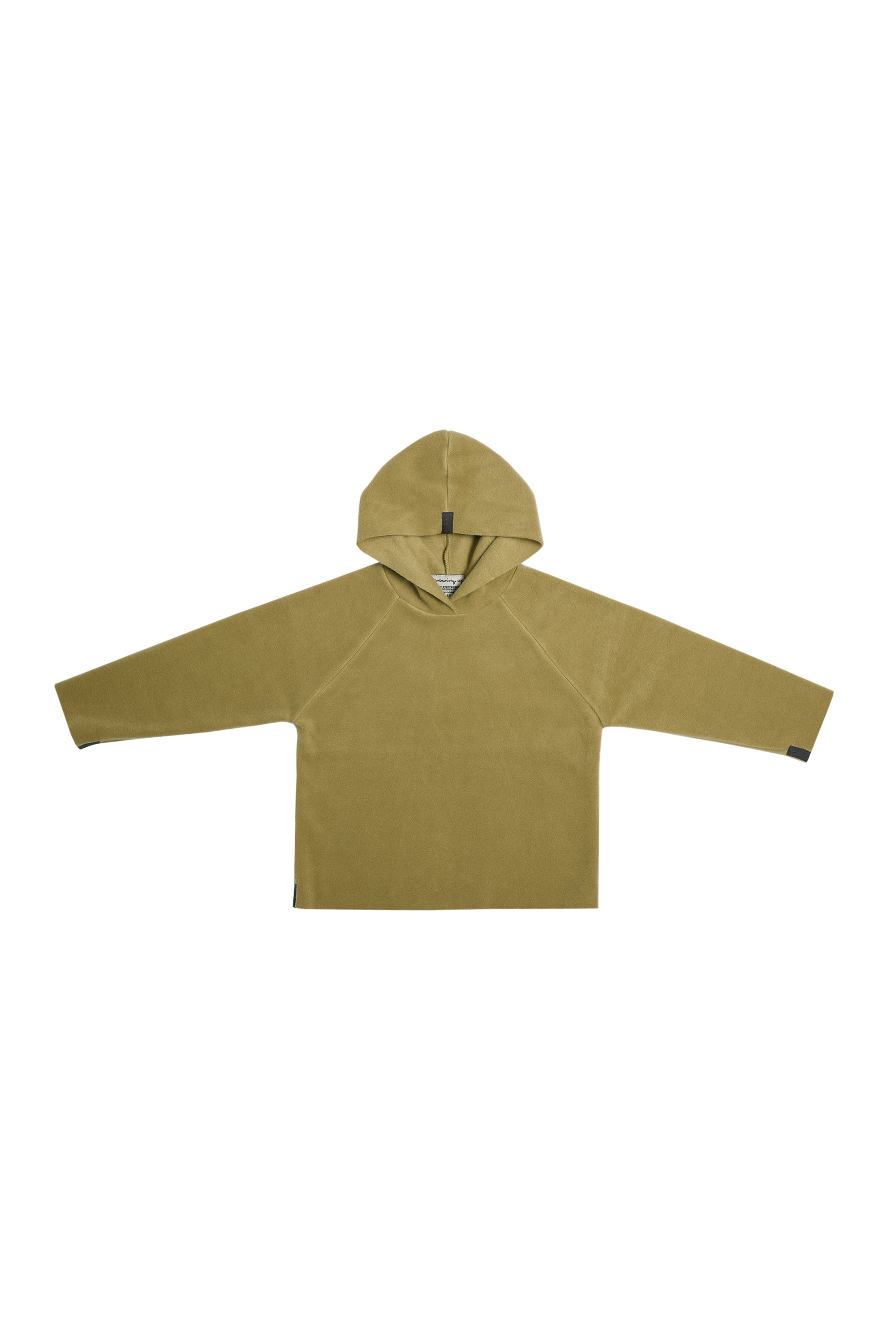 GROWING UP FLEECE BLOUSE HOOD CHILD - 108 GU BLUSER OLIVE 655