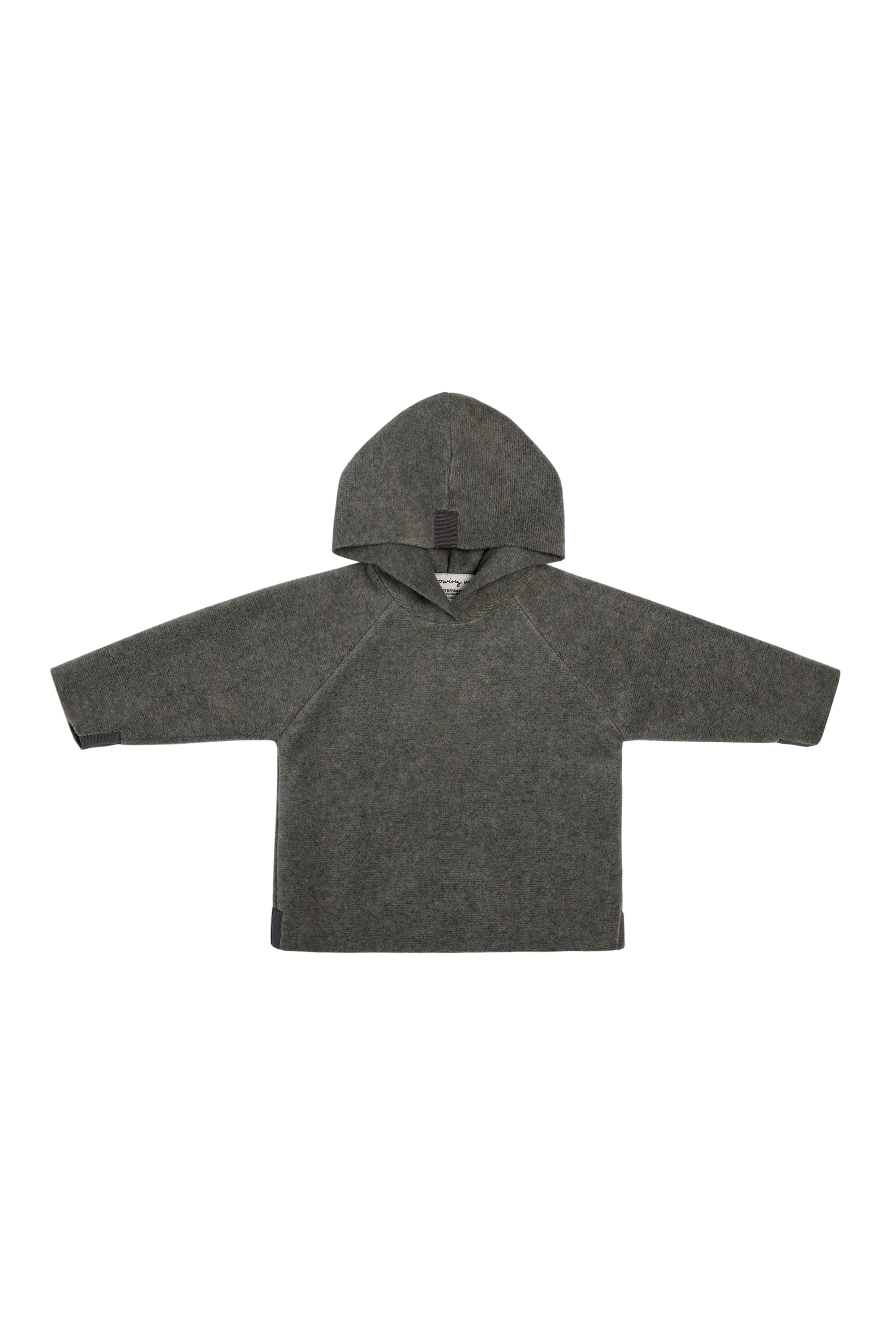 GROWING UP FLEECE BLOUSE HOOD TODDLER -108 GU BLUSER BARK 320