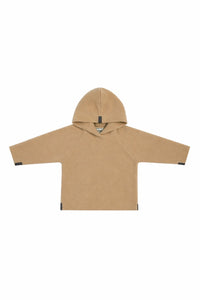 FLEECE BLOUSE HOOD TODDLER -108 - CAMEL