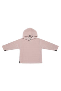 FLEECE BLOUSE HOOD TODDLER -108 - NUDE