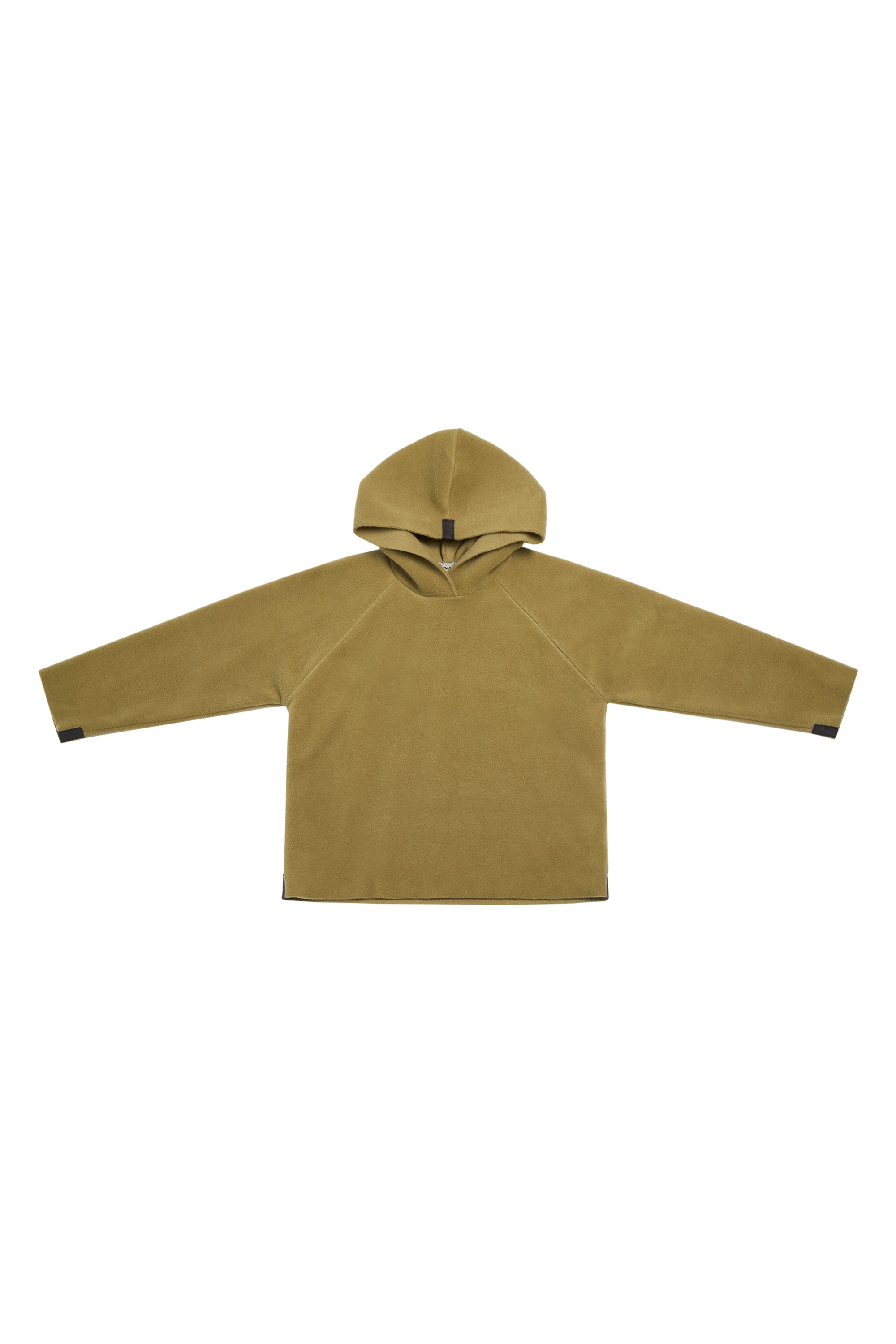 GROWING UP FLEECE BLOUSE HOOD TODDLER -108 GU BLUSER OLIVE 655