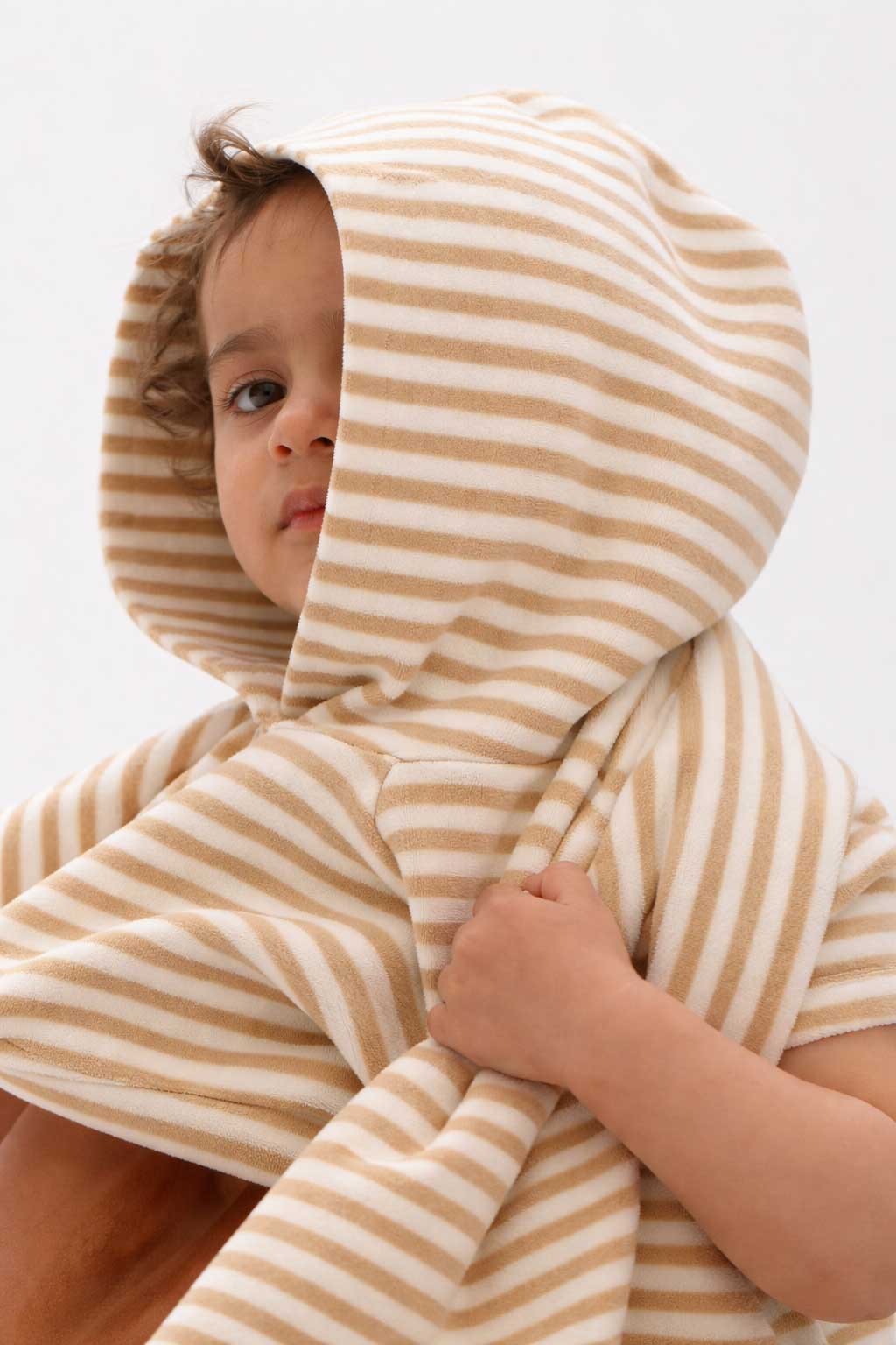 GROWING UP FLEECE BLOUSE HOOD TODDLER -108 GU BLUSER STRIPES C&O 789