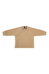 FLEECE BLOUSE POCKET BABY - 109 - CAMEL