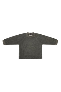 FLEECE BLOUSE POCKET TODDLER - 109 - BARK