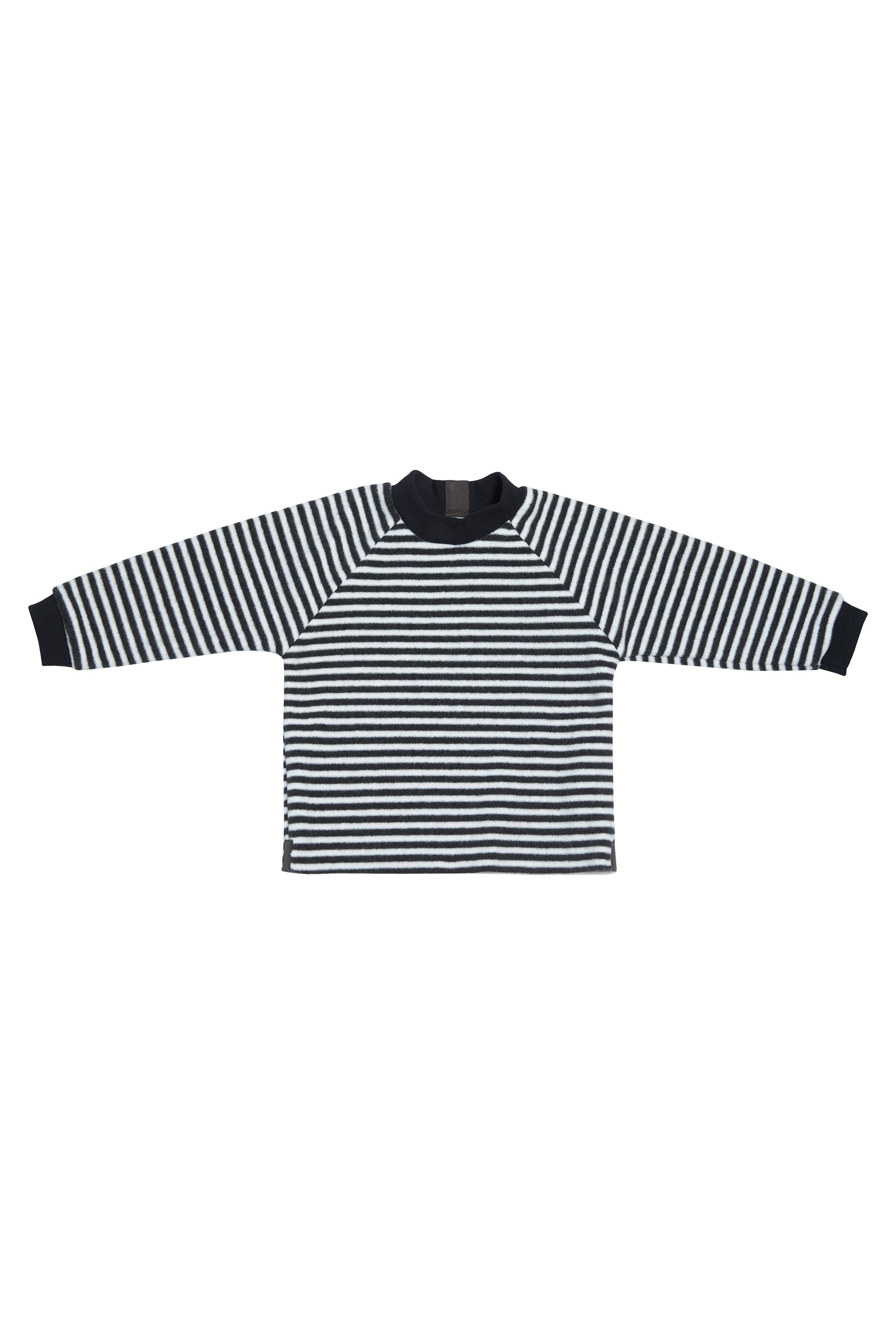 GROWING UP FLEECE BLOUSE TODDLER - 107 GU BLUSER STRIPES B&W 673