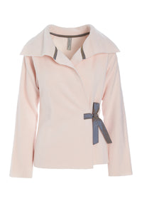 FLEECE CARDIGAN TAFT BAND - 7146 - SOFT ROSE