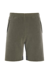 FLEECE SHORTS - 1011C - DUSTY GREEN