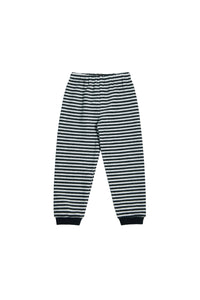 FLEECE TROUSERS CHILD - 216 - STRIPES B&W