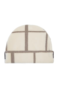 HAT BEANIE - 4071P - CLAN CHECK KIT/NOUGAT