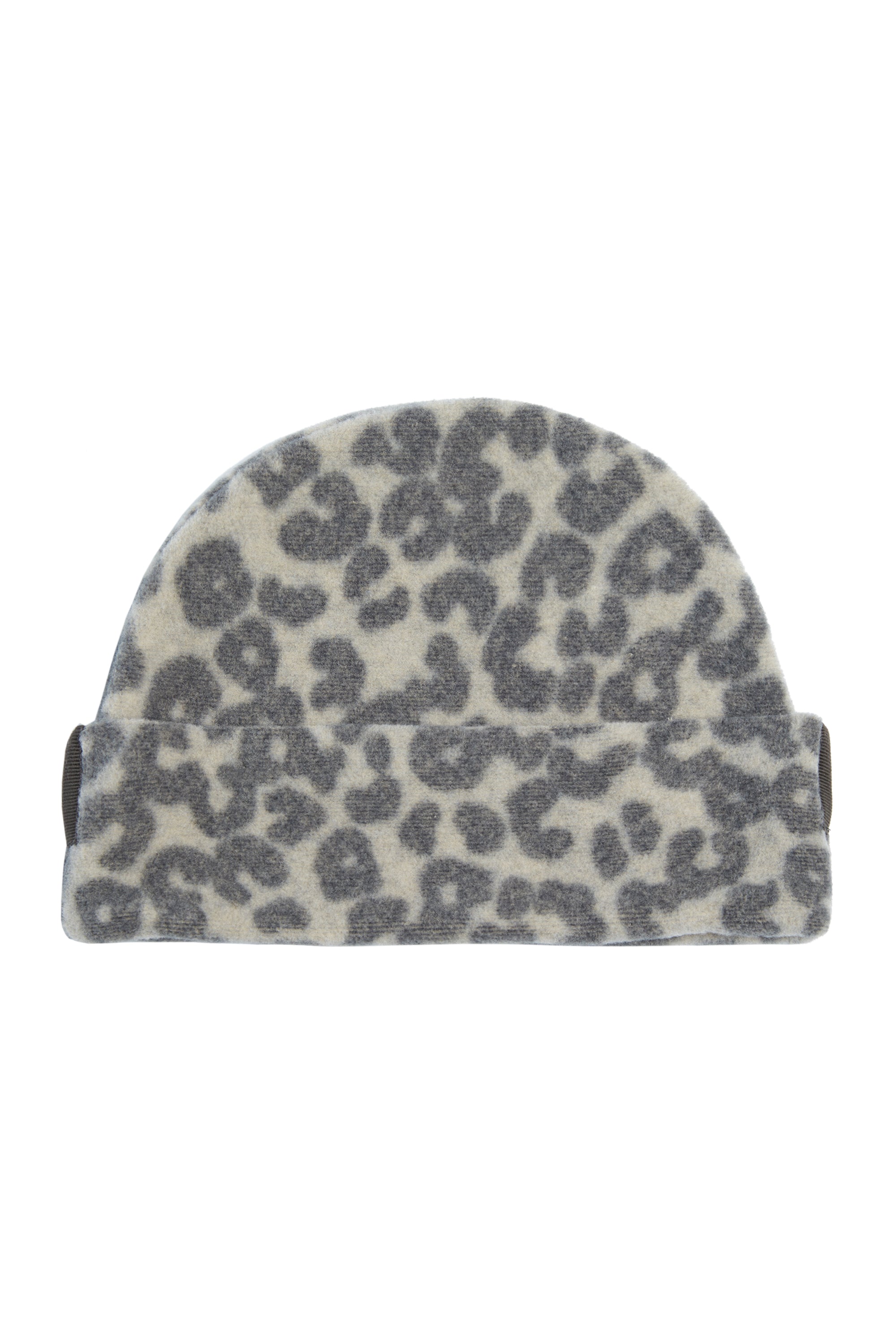 HENRIETTE STEFFENSEN COPENHAGEN HAT BEANIE - 4071P HATS LEOPARD grey 105