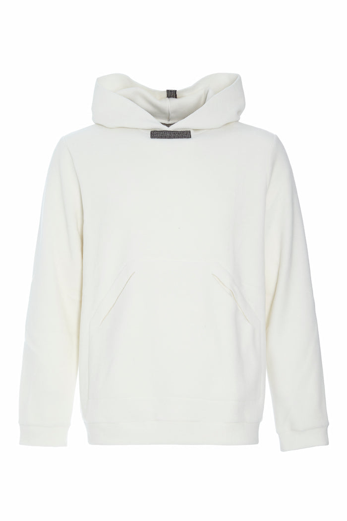 CARL BY STEFFENSEN COPENHAGEN HOODIE - 1023C BLOUSES & SWEATERS OFF WHITE 802