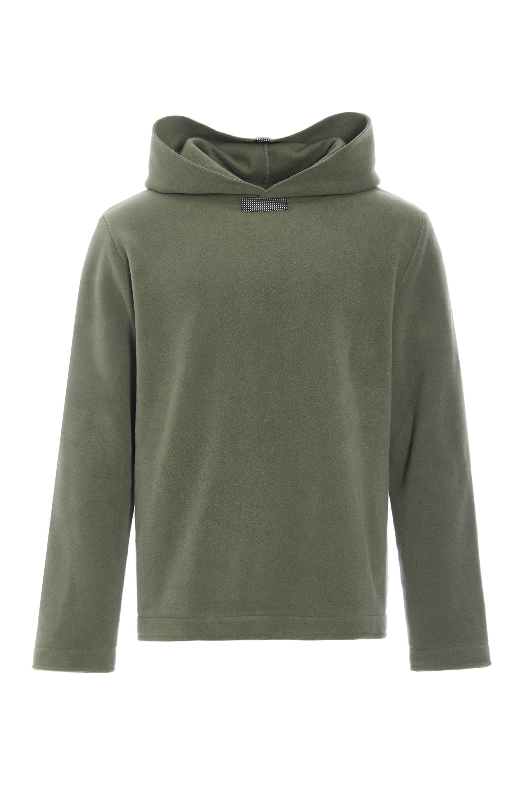 CARL BY STEFFENSEN COPENHAGEN HOODIE - 1059C BLOUSES & SWEATERS DUSTY GREEN 609