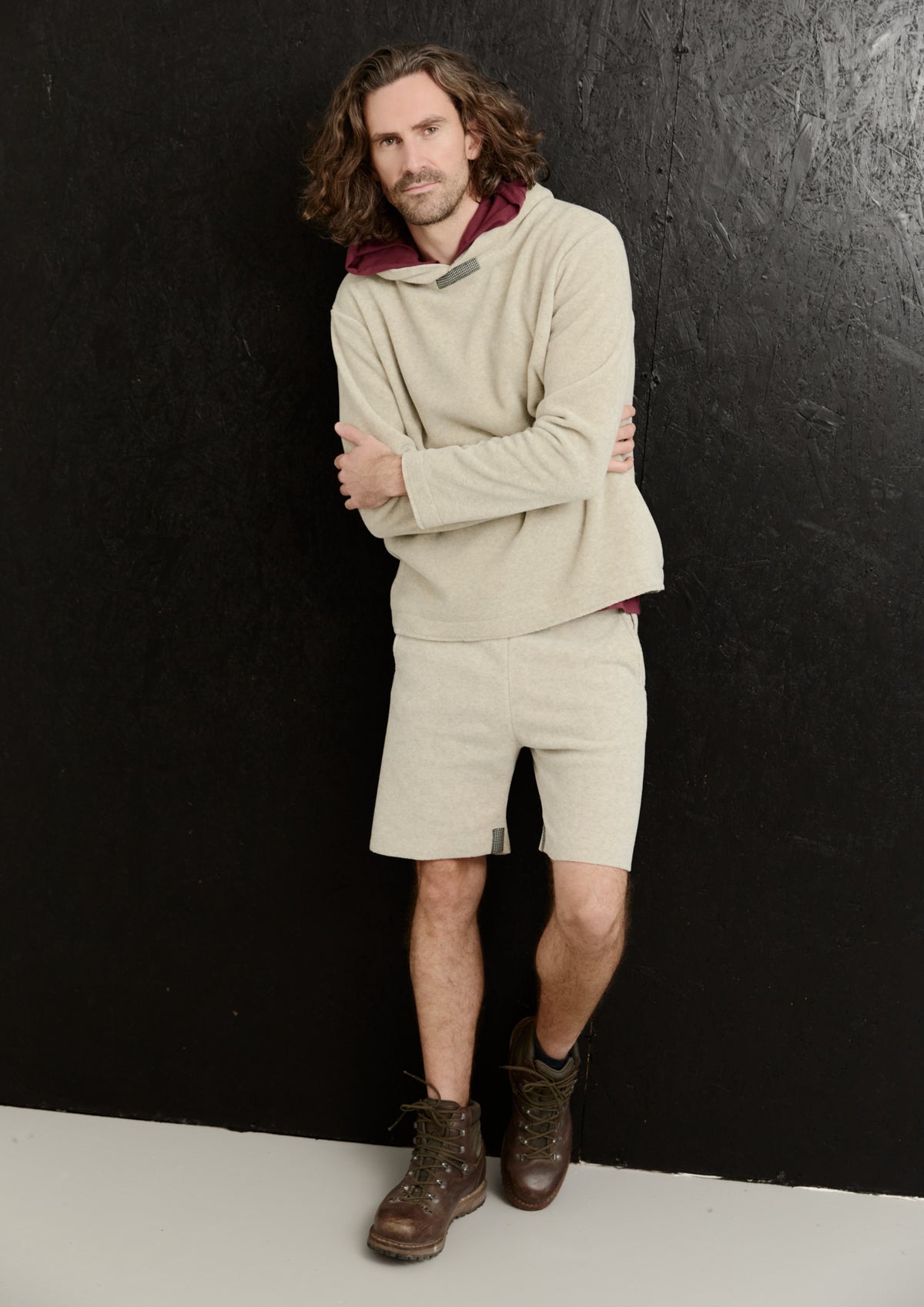 CARL BY STEFFENSEN COPENHAGEN HOODIE - 1059C BLOUSES & SWEATERS SAND 805
