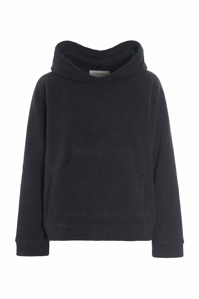 HENRIETTE STEFFENSEN COPENHAGEN HOODIE - 1383 HOODIES SOFT BLACK 914