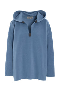 HOODIE - 1413 - DUSTY BLUE