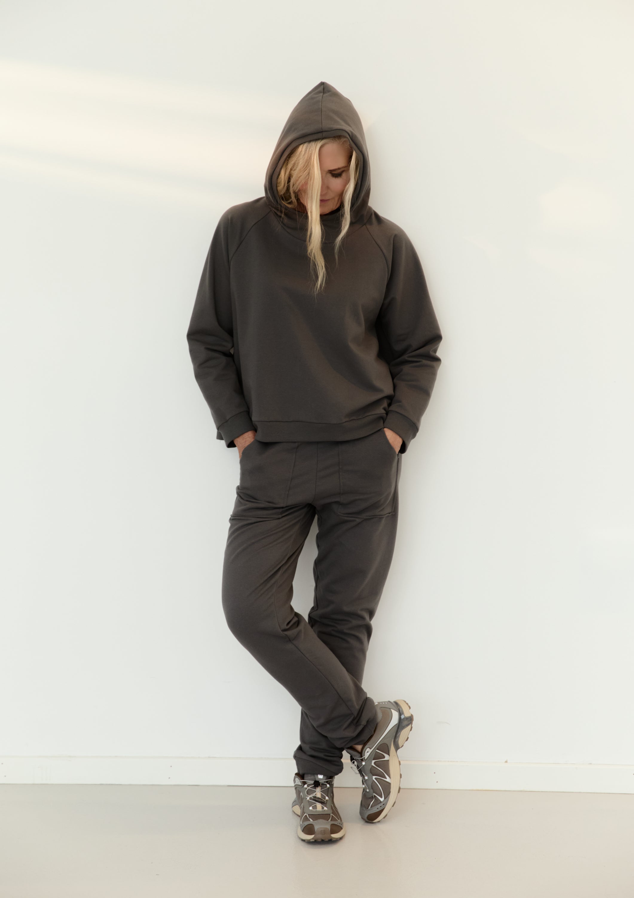HENRIETTE STEFFENSEN COPENHAGEN HOODIE - 71014 HOODIES GREY 905