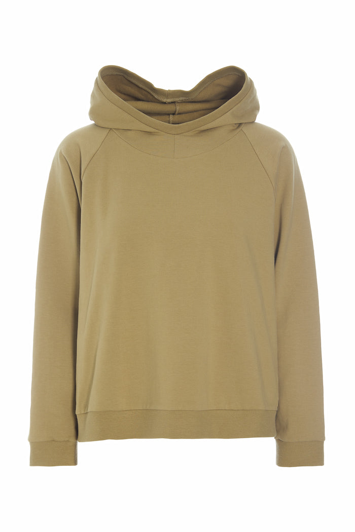 HENRIETTE STEFFENSEN COPENHAGEN HOODIE - 71014 HOODIES OLIVE 655