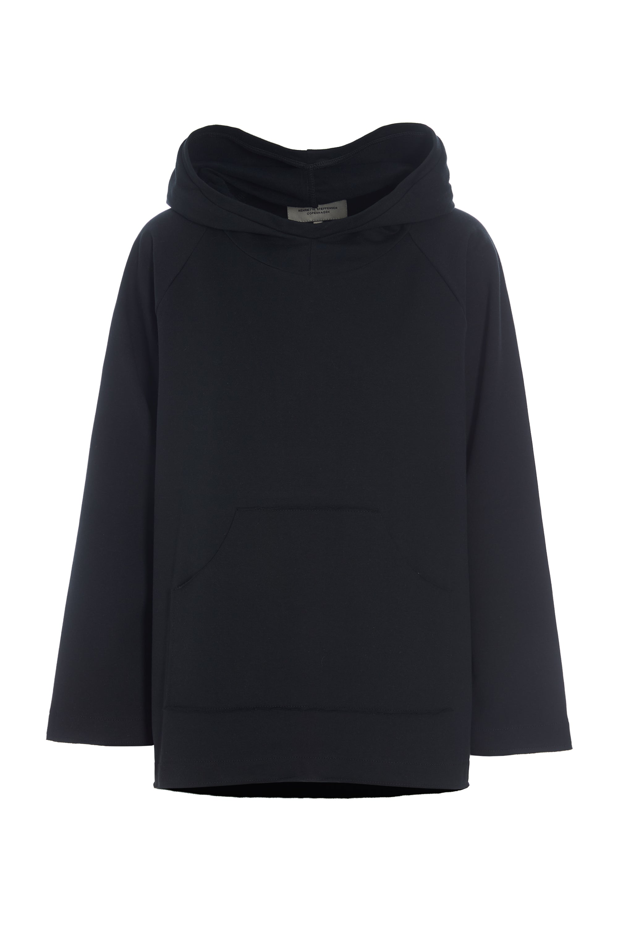HENRIETTE STEFFENSEN COPENHAGEN HOODIE - 71015 HOODIES BLACK 900