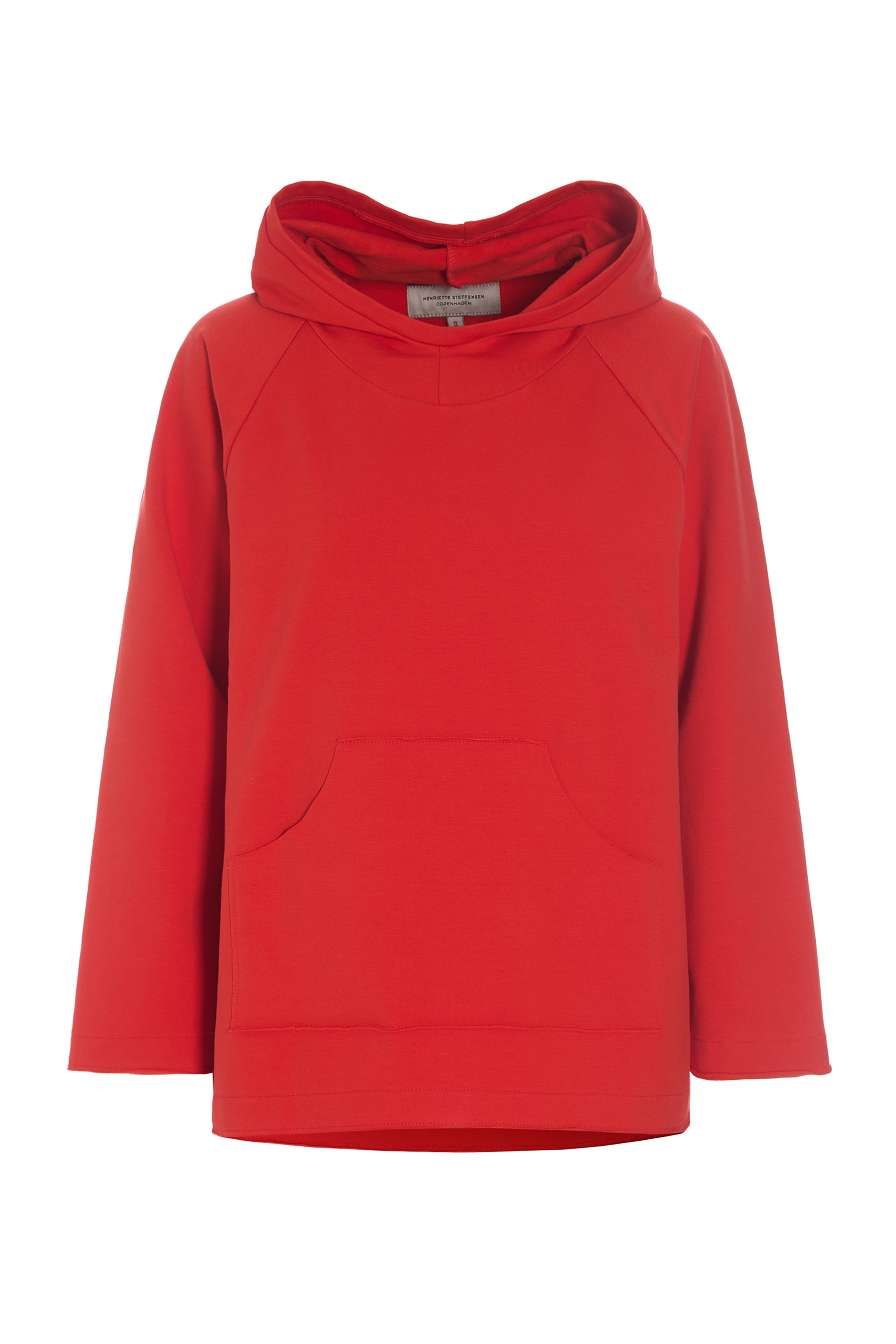 HENRIETTE STEFFENSEN COPENHAGEN HOODIE - 71015 HOODIES TOMATO 845