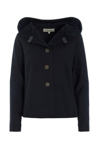 HOODIE BLOUSE - 71021 - BLACK