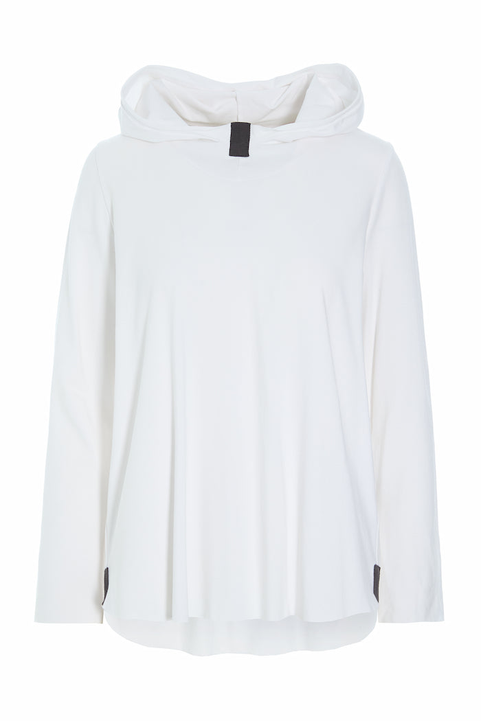HENRIETTE STEFFENSEN COPENHAGEN HOODIE BLOUSE - 96096 HOODIES WHITE 816