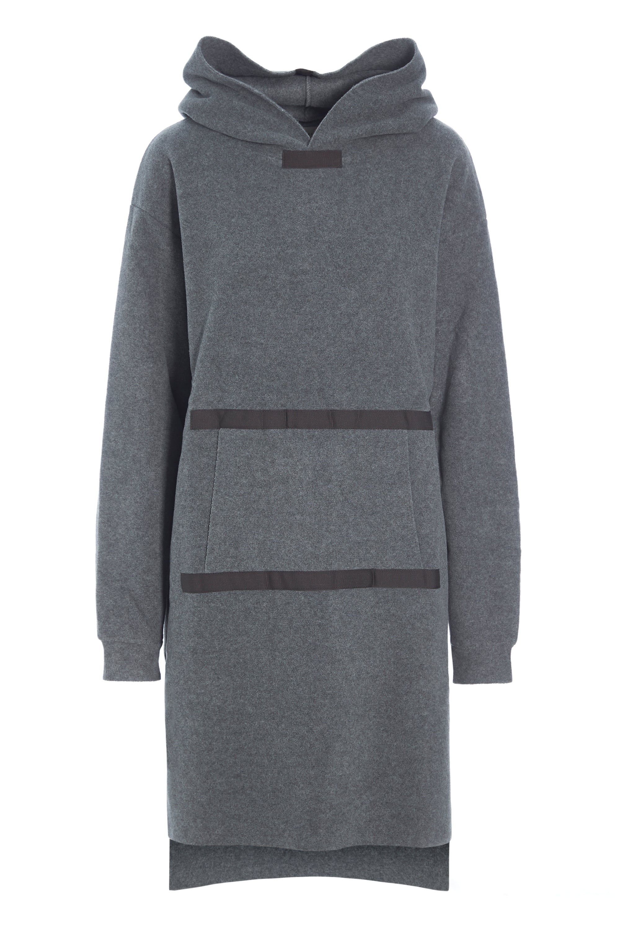 HENRIETTE STEFFENSEN COPENHAGEN HOODIE TUNIC - 1345 TUNICS GREY 905