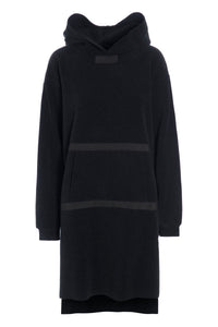 HOODIE TUNIC - 1345 - SOFT BLACK