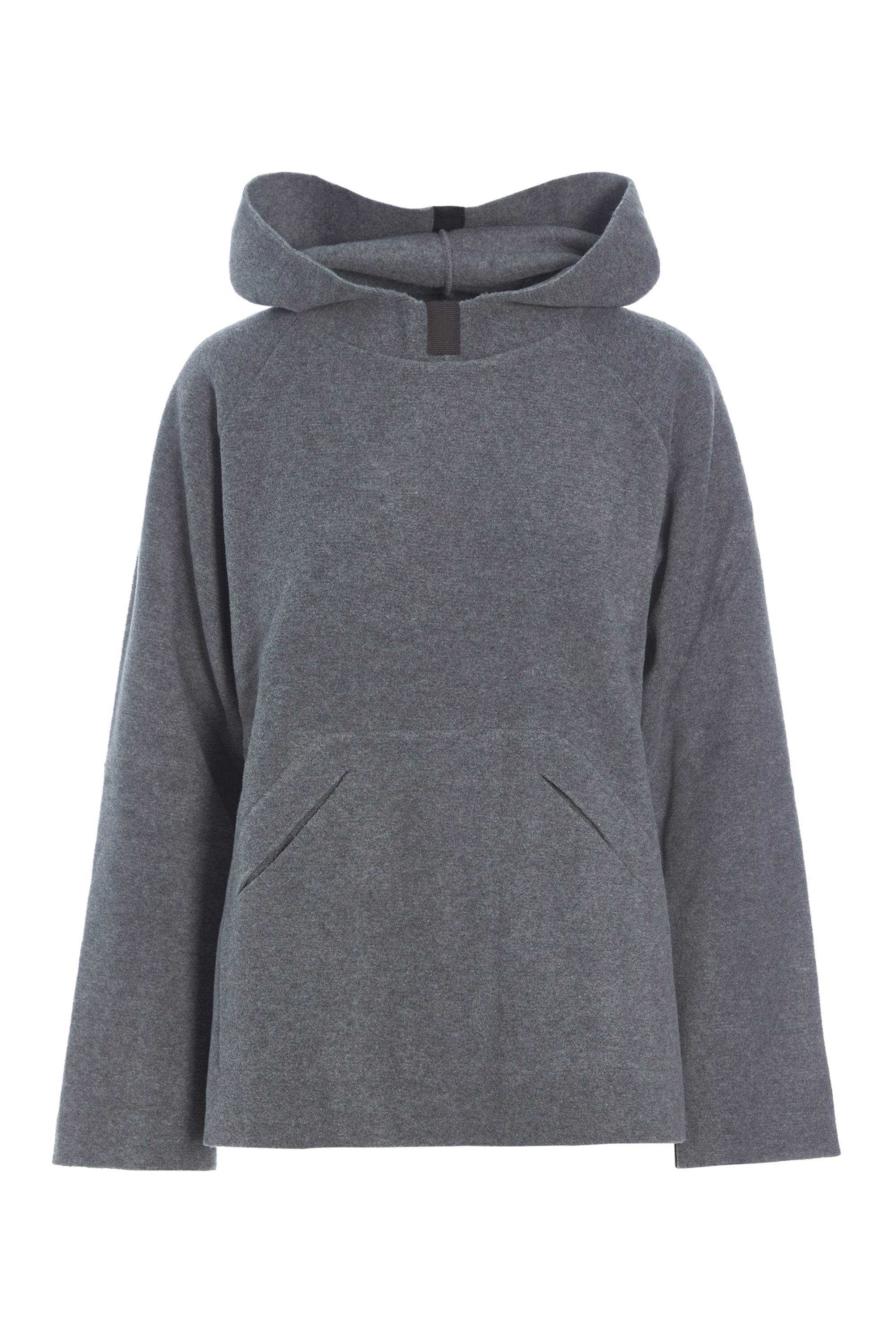HENRIETTE STEFFENSEN COPENHAGEN HOODIE WITH POCKETS - 1298 SWEATERS fleece GREY 905