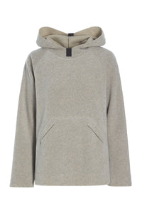 HOODIE WITH POCKETS - 1298 - SAND