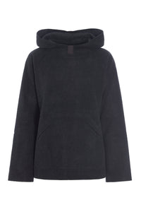 HOODIE WITH POCKETS - 1298 - SOFT BLACK