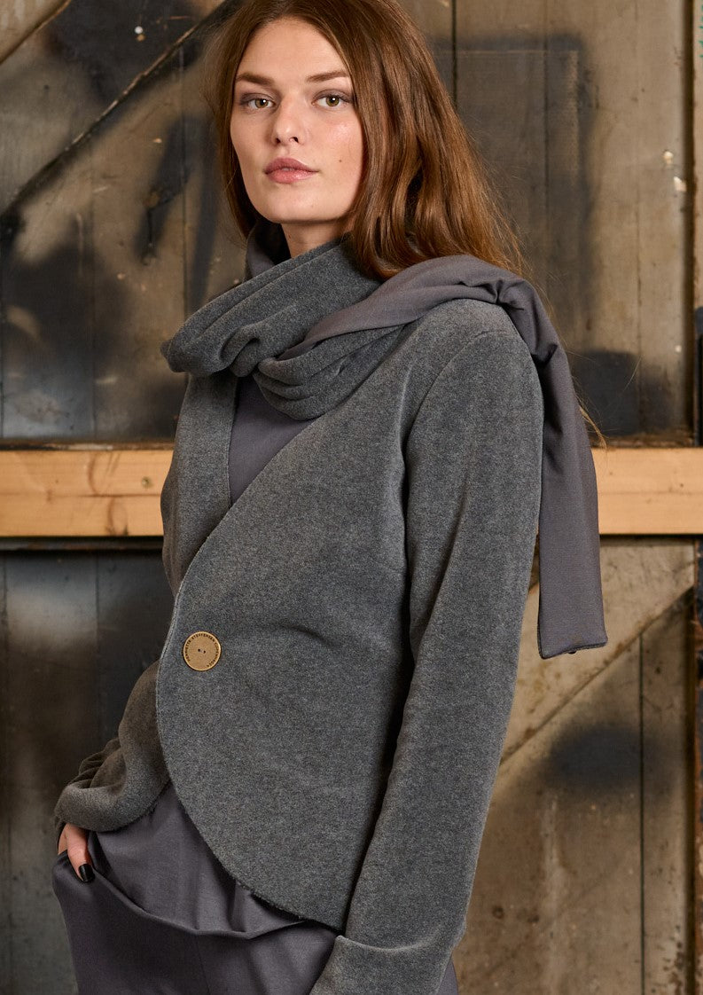 HENRIETTE STEFFENSEN COPENHAGEN JACKET - 7147 CARDIGANS GREY 905