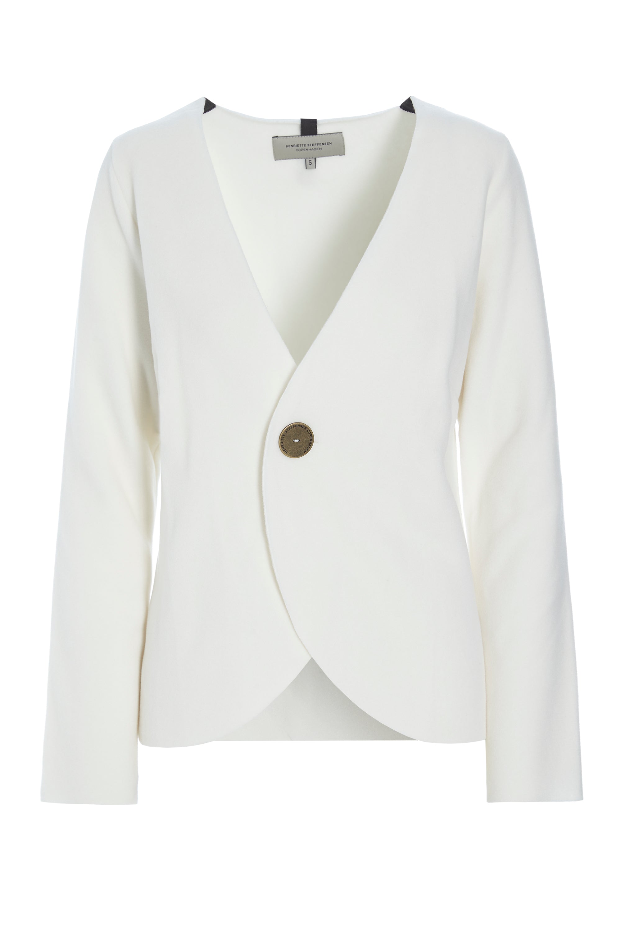 HENRIETTE STEFFENSEN COPENHAGEN JACKET - 7147 CARDIGANS OFF WHITE 802