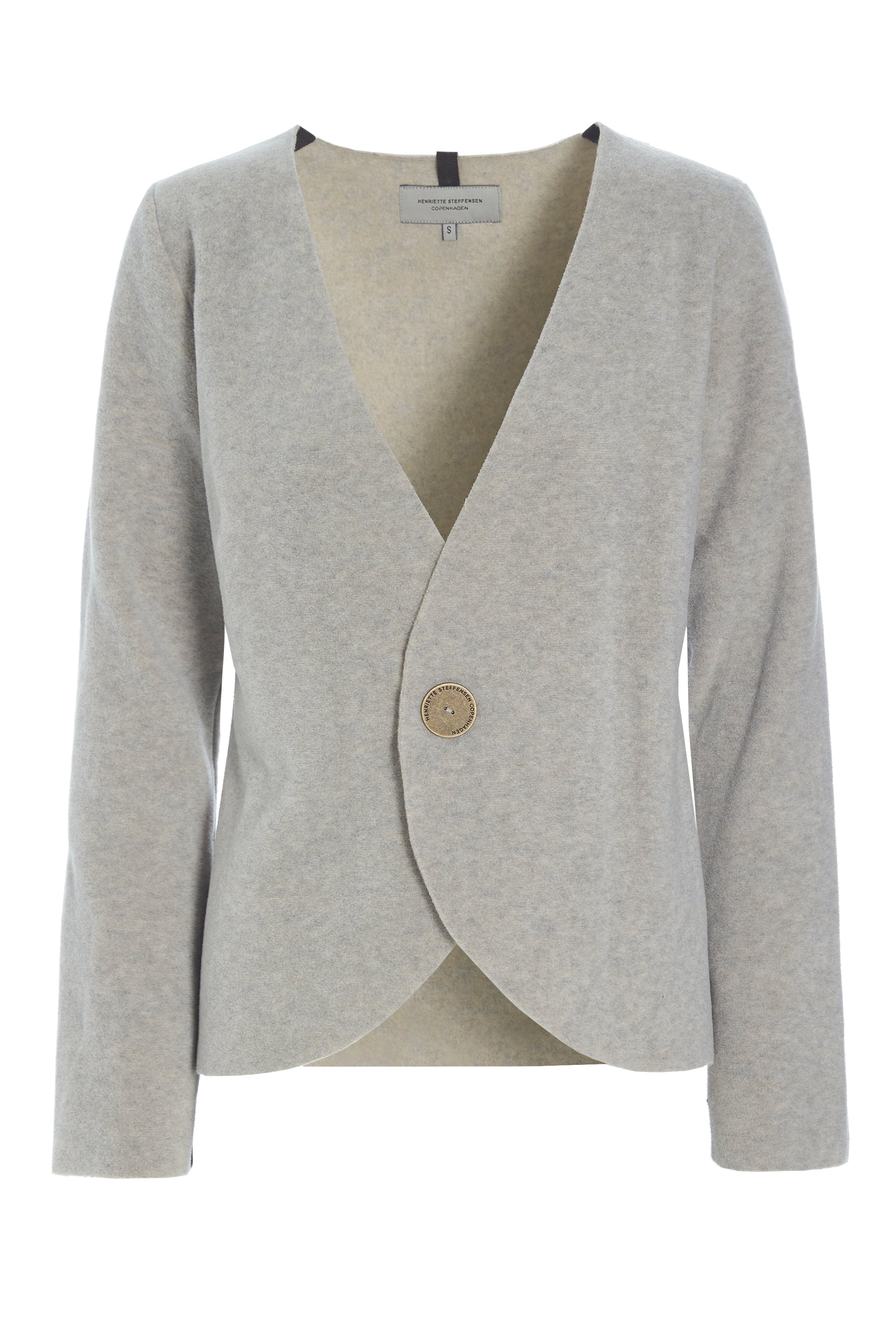 HENRIETTE STEFFENSEN COPENHAGEN JACKET - 7147 CARDIGANS SAND 805