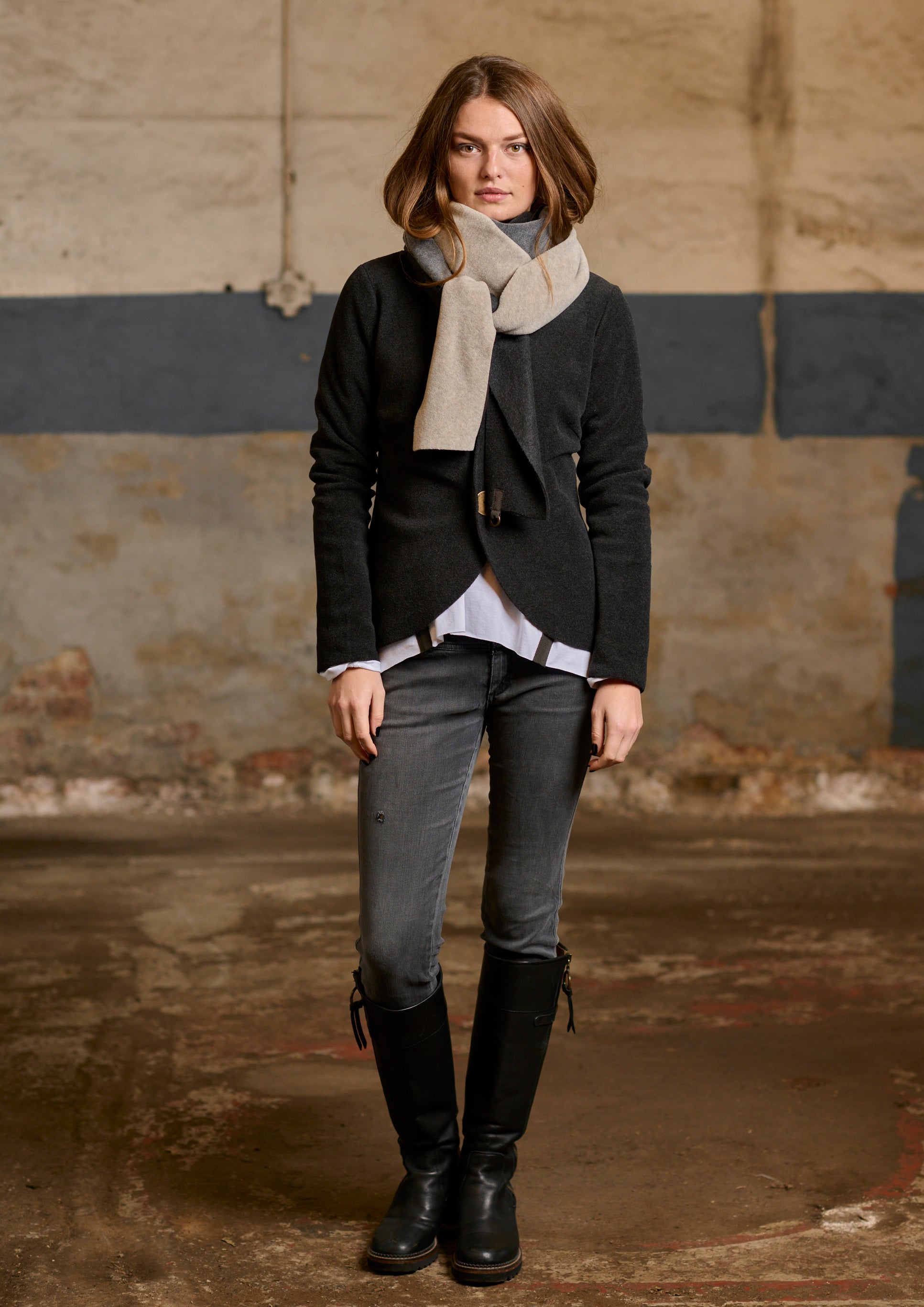 HENRIETTE STEFFENSEN COPENHAGEN JACKET - 7147 CARDIGANS SOFT BLACK 914