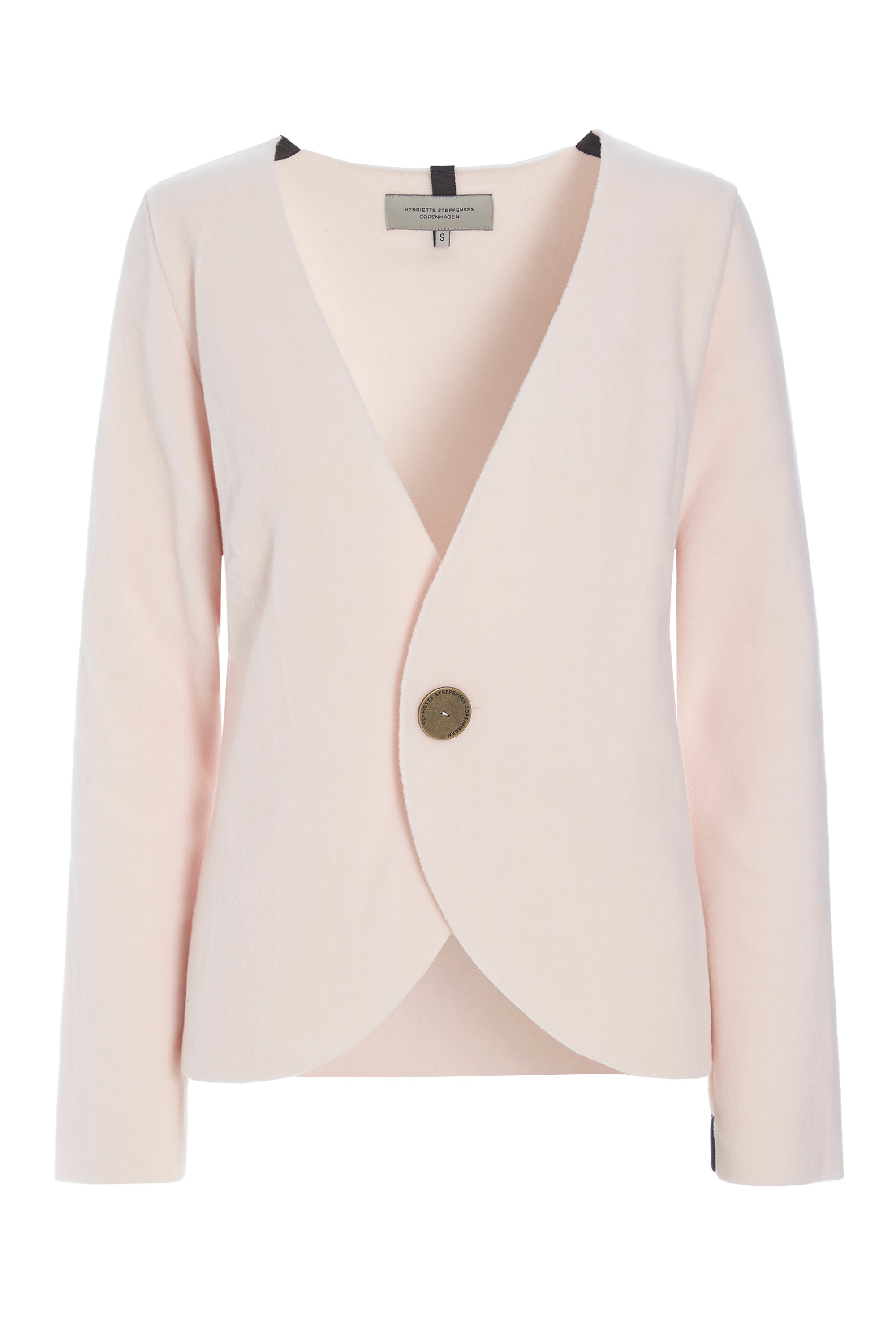 HENRIETTE STEFFENSEN COPENHAGEN JACKET - 7147 CARDIGANS SOFT ROSE 412