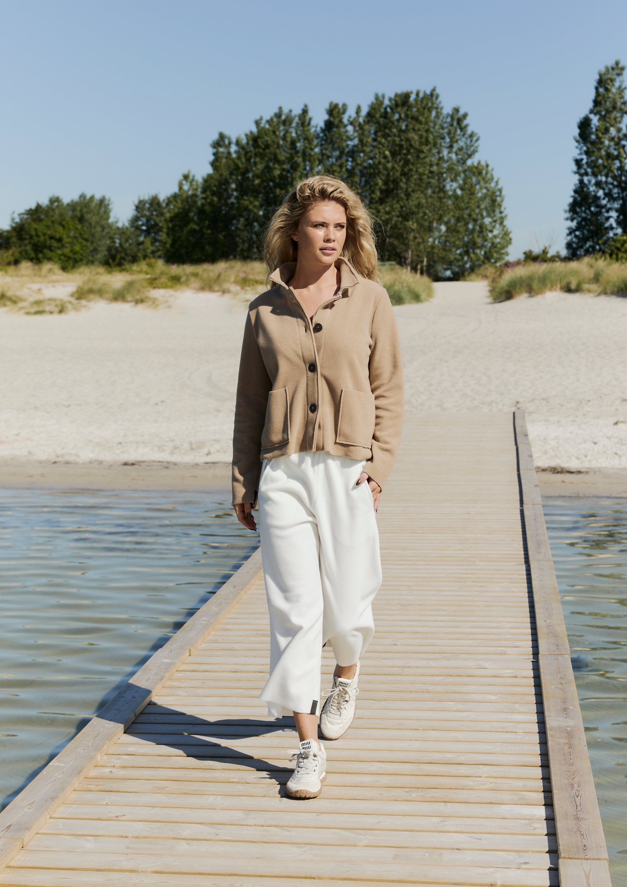 HENRIETTE STEFFENSEN COPENHAGEN JACKET - 7164 CARDIGANS CAMEL 815