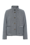 JACKET - 7164 - STRIPES B&W