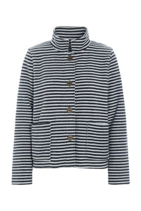 JACKET - 7164 - STRIPES B&W