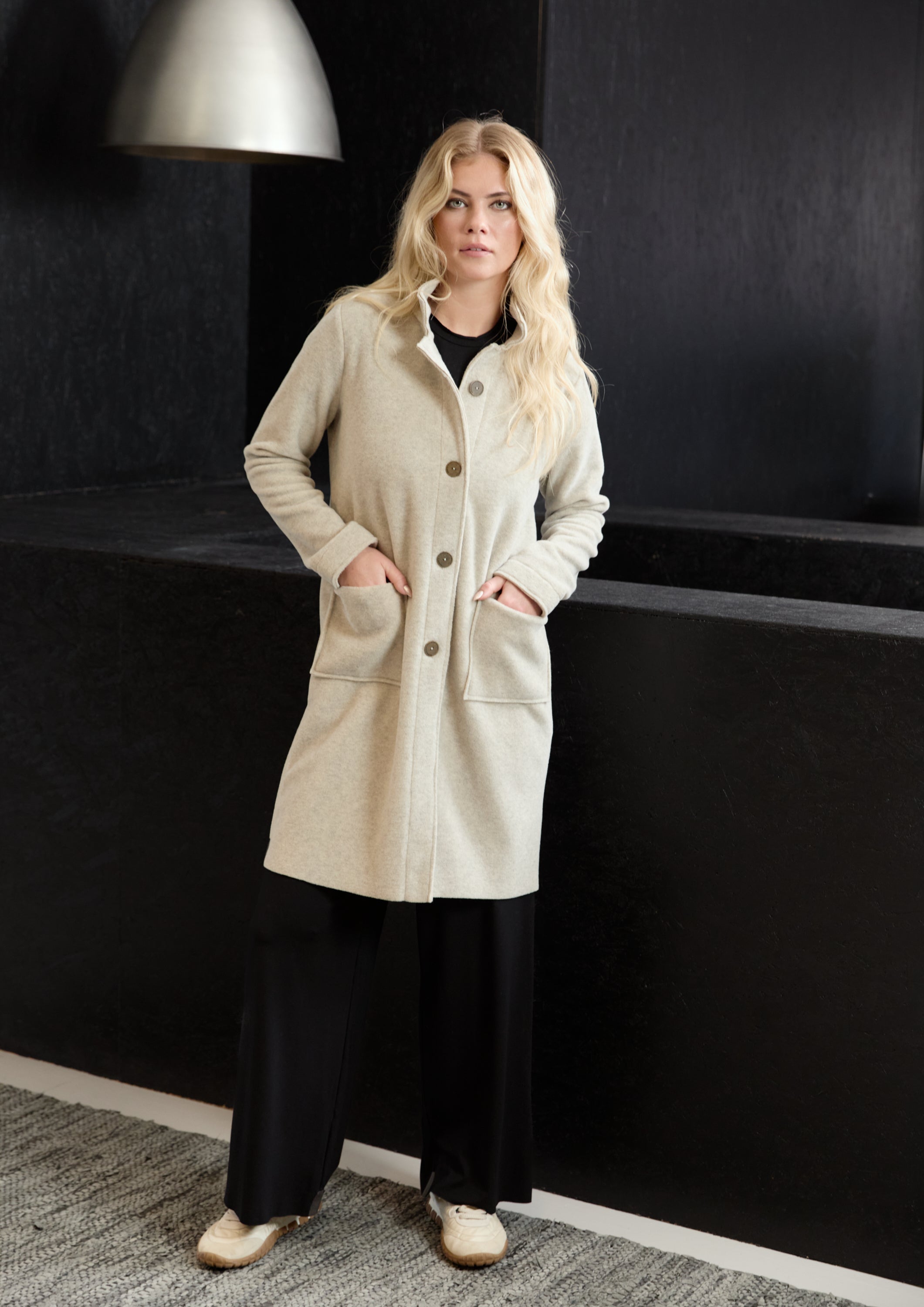 HENRIETTE STEFFENSEN COPENHAGEN JACKET - 7182 CARDIGANS SAND 805