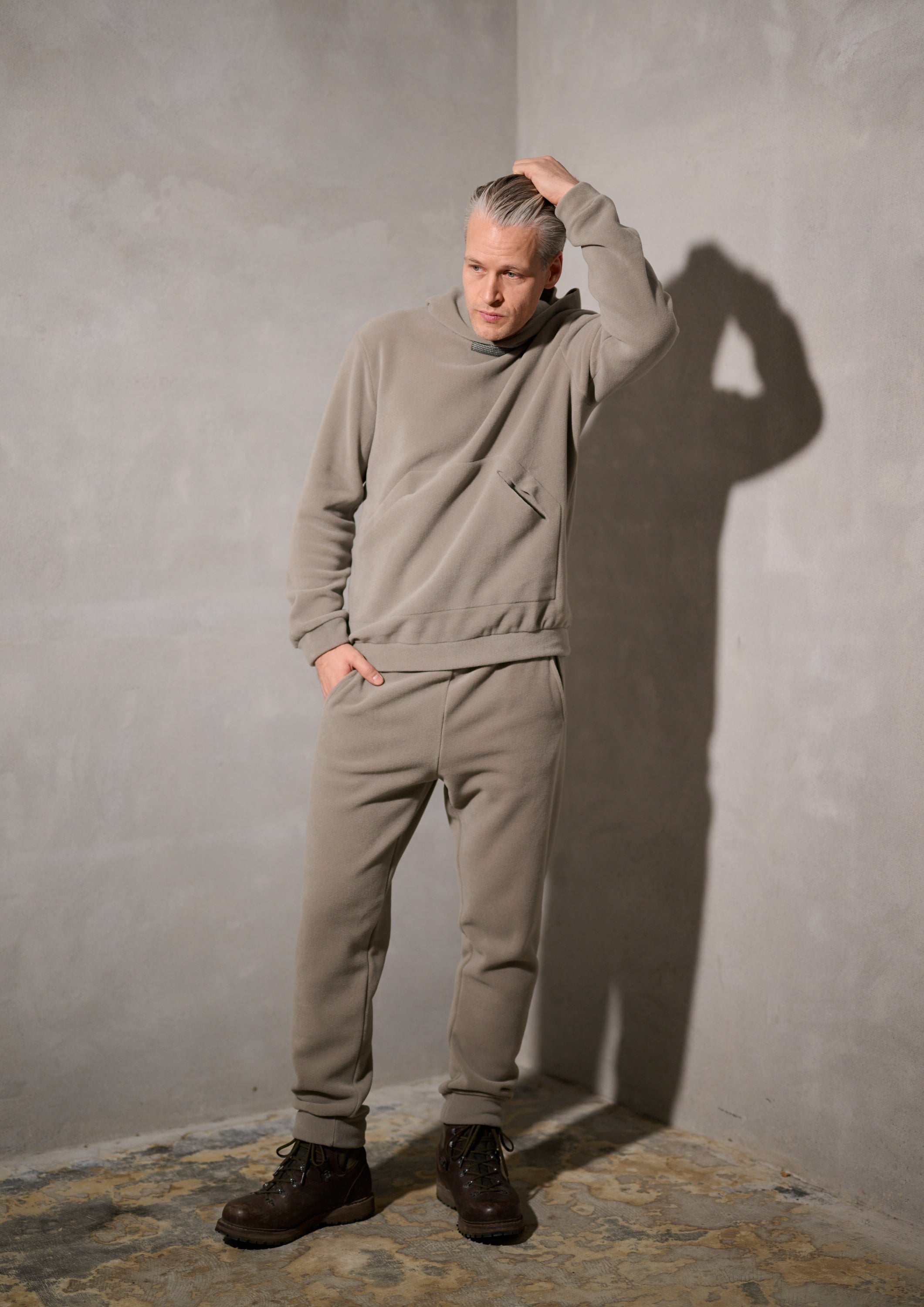 CARL BY STEFFENSEN COPENHAGEN JOGGING PANTS - 1022C BUKSER ELEPHANT 654
