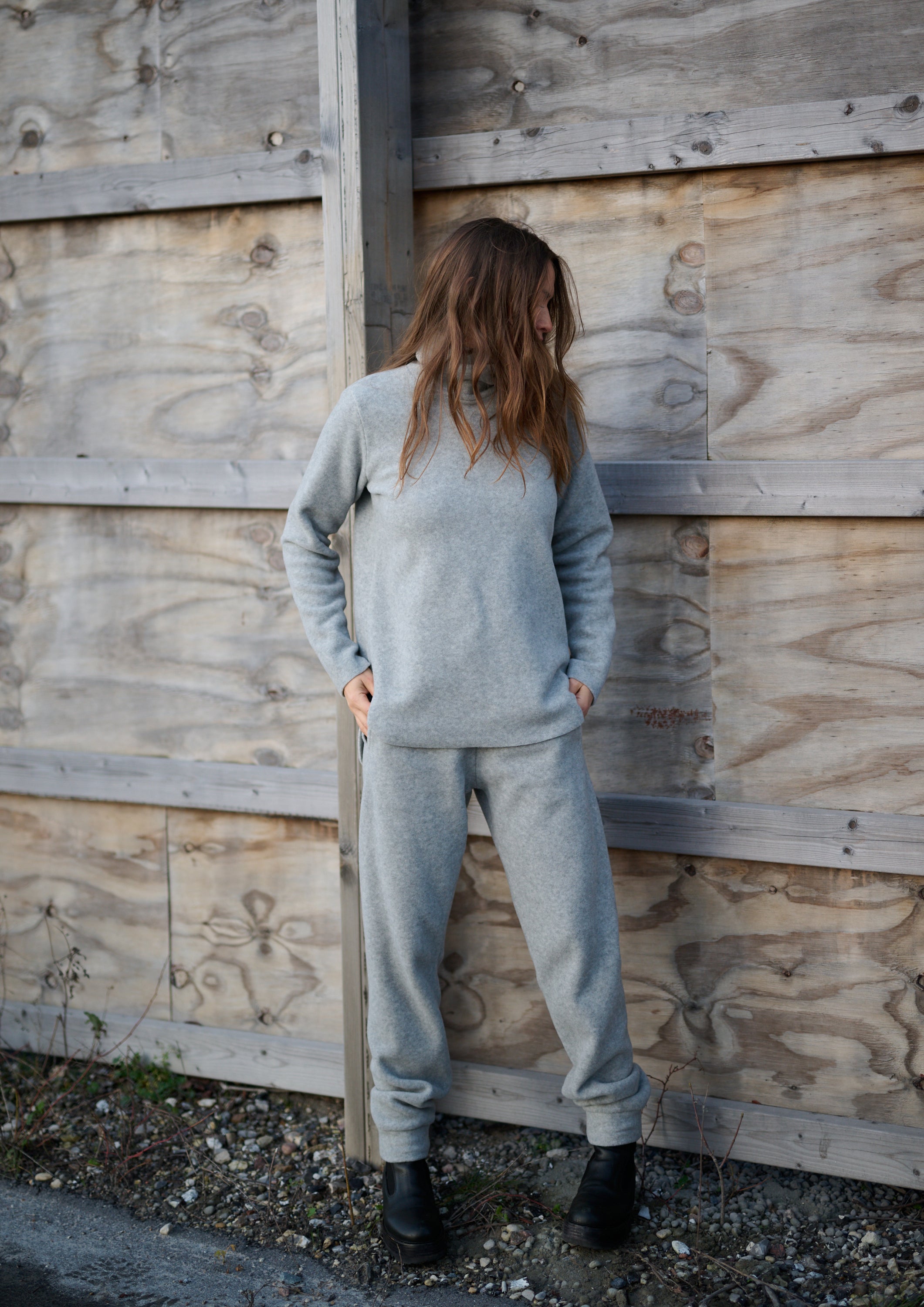 HENRIETTE STEFFENSEN COPENHAGEN JOGGING PANTS - 2110 BUKSER LIGTH GREY 876