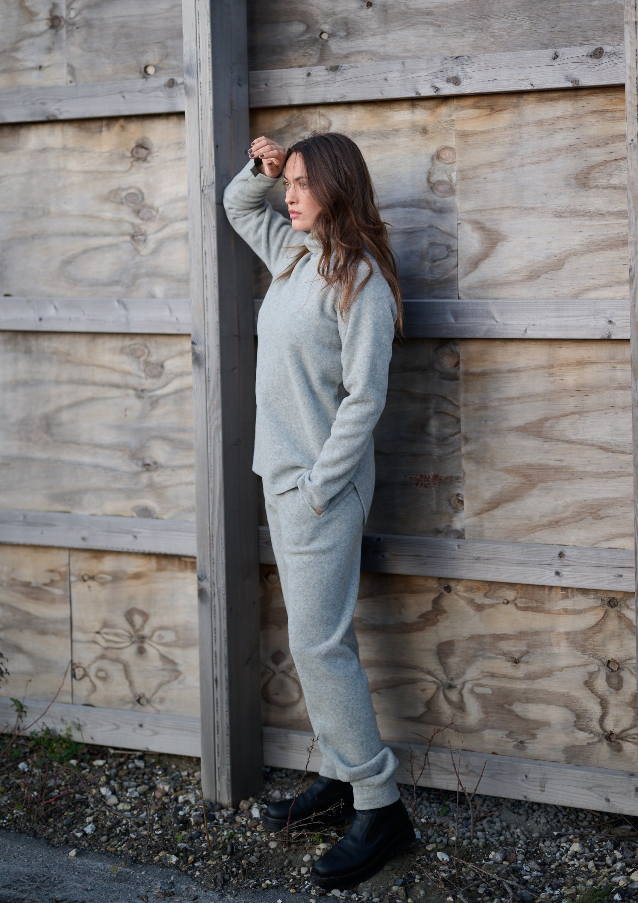 HENRIETTE STEFFENSEN COPENHAGEN JOGGING PANTS - 2110 BUKSER LIGTH GREY 876