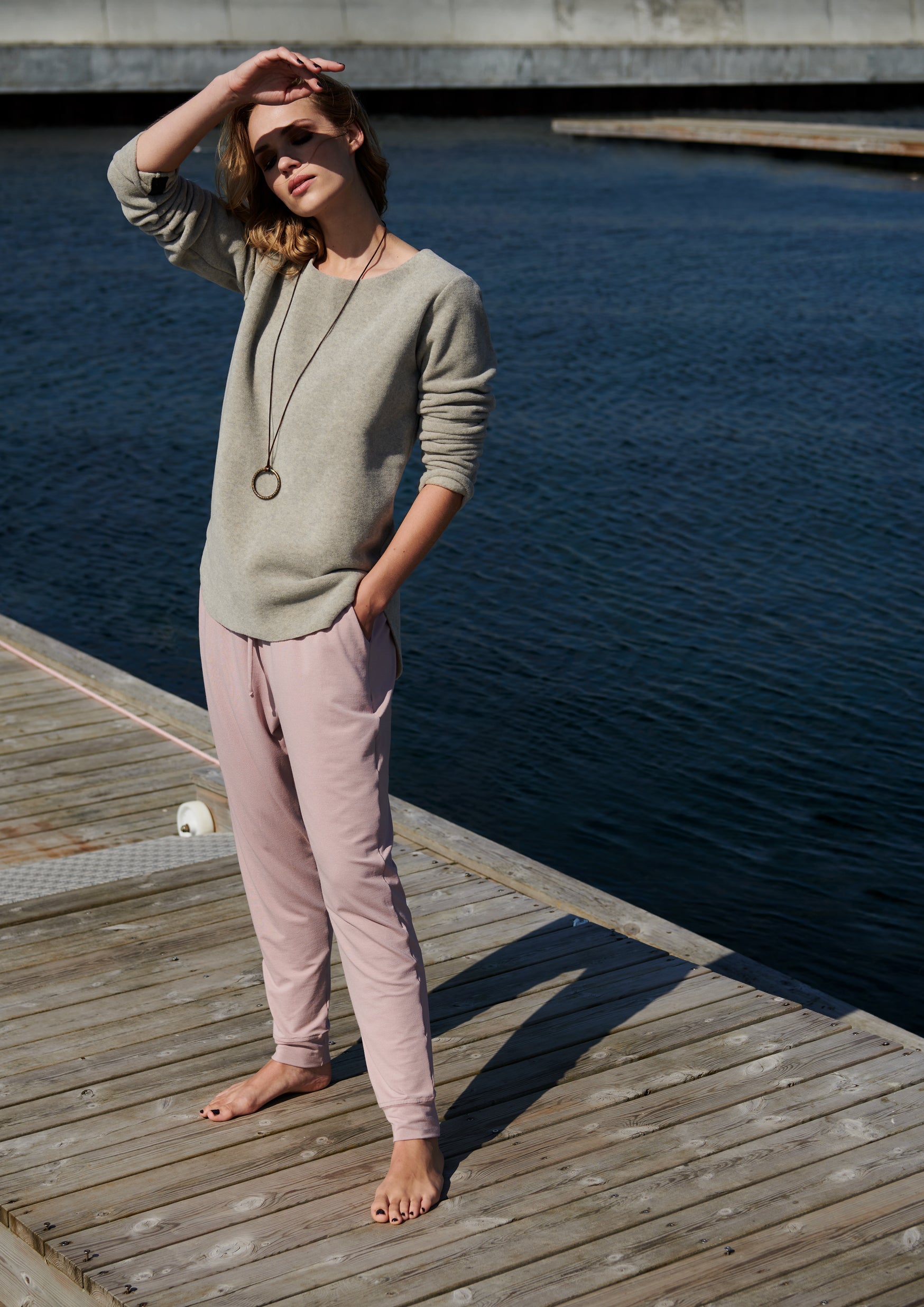HENRIETTE STEFFENSEN COPENHAGEN JOGGING PANTS - 99012 BUKSER NUDE 401